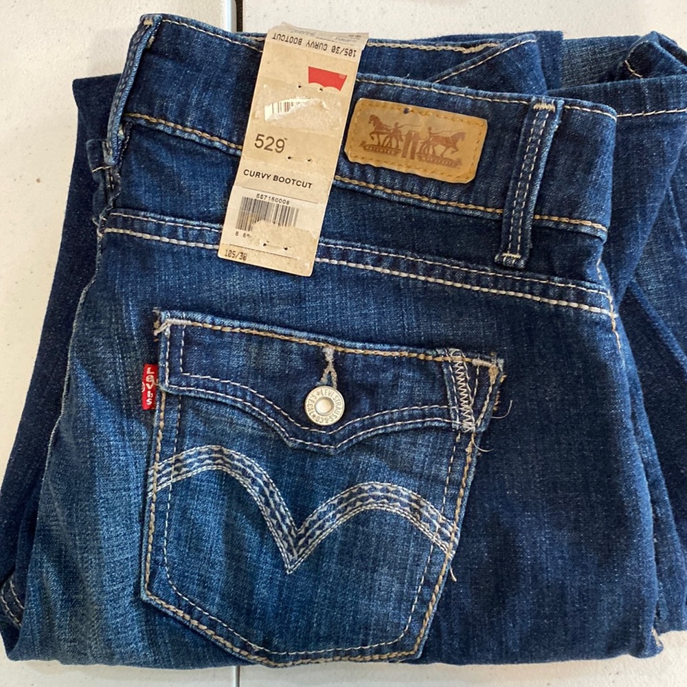 Levis 529 - 10S/30 Curvy Bootcut - NEW with tags